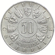 Austria, 50 szylingów 1963