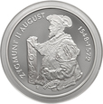 10 złotych 1996, Zygmunt II August, półpostać
