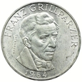 Austria, 25 szylingów 1964, Franz Grillparzer
