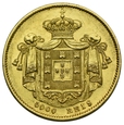 Portugalia Petrus V, 5000 reis 1860