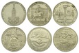 Rosja, zestaw 1 rubel 1977-1983 (6szt.)