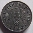 10 FENIGÓW 1940 III Rzesza Niemiecka - Muldenhütten **Q72**