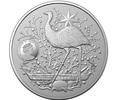 1 DOLAR 2021 AUSTRALIA Coat Of Arms Ag 999/1000