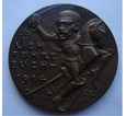 Medal PROWADZĘ CIĘ Karl Goetz 1919