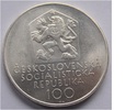 100 KORON 1971 CZECHOSŁOWACJA Rocznica Josefa Manesa 