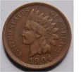 1 CENT 1904  Stany Zjednoczone Ameryki (1859 - 1909)