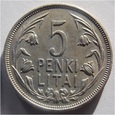 5 LITÓW 1925 LITWA Pierwsza Republika 1925 - 1938  **Q64**