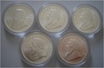 1 KRUGERRAND 2022 RPA AG 999/1000 *ZESTAW 5 SZTUK *