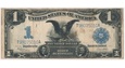 1 DOLAR 1899 USA Silver Certificate, Orzeł