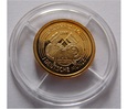NIEMCY  50 lat niemieckiego rynku złota  Au 585/1000 1/20 Oz