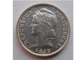 Portugalia 10 centavos 1915  stan 1 Ag 835/1000