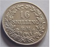 16 SKILLING 1858 DANIA FRYDERYK VII **K64**