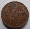 2 GROSZE 1925  RZECZPOSPOLITA POLSKA *V82*