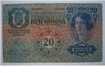 20 KORON 1913/1919 RUMUNIA Timbru Special 