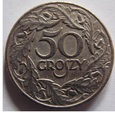 50 GROSZY 1938 GENERALNE GUBERNATORSTWO *K23*