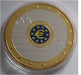 Niemcy medal GIGANT - 10 LAT EURO  2009 NAKŁAD 999