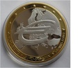 Niemcy medal GIGANT - 10 LAT EURO  2009 NAKŁAD 999