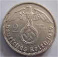 2 MARKI 1939 Niemcy HINDENBURG „A” - BERLIN *Q55*