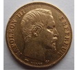 20 FRANKÓW 1859 FRANCJA Au 900/1000 Napoleon III