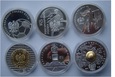 Zestaw 6 sztuk monet 10 złotych  SPORT STAN I
