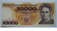 20 000 ZŁOTYCH 1989 SERIA A 