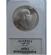 5 koron 1908 AUSTRIA Franciszek Józef I GCN MS 63