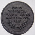 Niemcy - Cesarski Medal Żelazny „IN EISERNER ZEIT” 1916