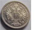 10 KRAJCARÓW 1872 Cesarstwo Austrii **K44**