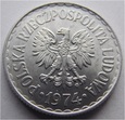 1 ZŁOTY 1974  POLSKA  ZM   *Q4*