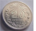 20 CENTAVO 1942 MEKSYK (1905 - 1969) **Q73**