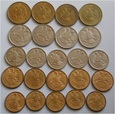 1,5,10,20,50 RUBLI  ZESTAW  (1992 - 1993) **24 SZTUK**