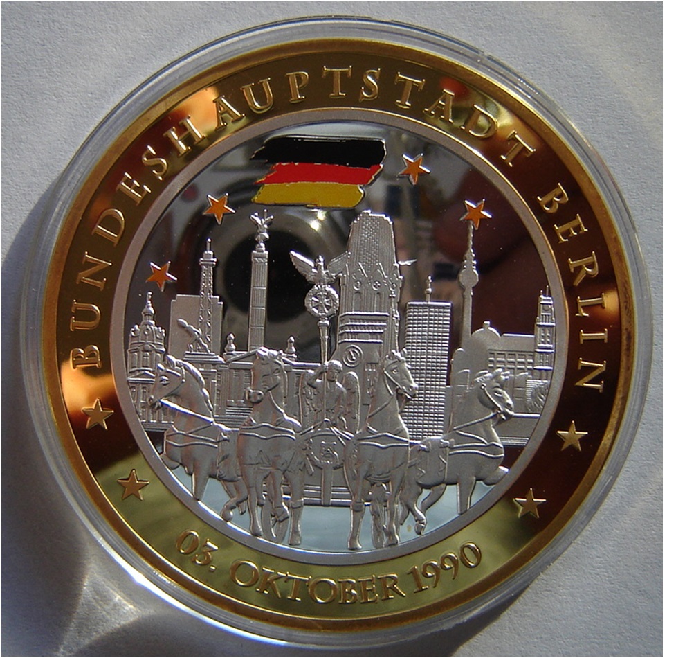 Niemcy medal GIGANT - BUNDESHAUPTSTADT BERLIN