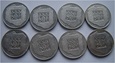 200 ZŁOTYCH 1974  XXX LAT PRL 8 sztuk monet 
