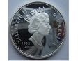 1 $ 2002 KANADA Wstąpienia Elżbiety II na tron
