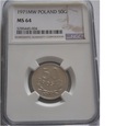 50 GROSZY 1971 NGC MS 64 ALUMINIUM