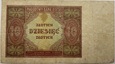 Banknot 10 złotych 1946 r. stan 3