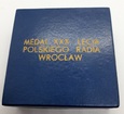 Medal XXX-lecie Polskiego Radia Wrocław - pudełko