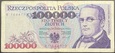 100000 zł 1993 r. Moniuszko seria R