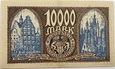 10000 marek 1923 r. Wolne Miasto Gdańsk