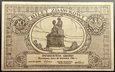 20 groszy 1924 r. bilet zdawkowy