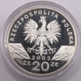 20 zł  Węgorz 2003 r.