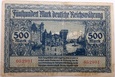 500 Marek 1922 Wolne Miasto Gdańsk