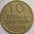 10 fenigów Wolne Miasto Gdańsk 1932 r. stan 2