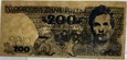 200 zł Zbigniew Bujak 1986 r.