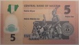 5 Naira - Nigeria 2009 r. - banknot UNC polimer