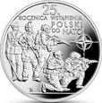 10 zł 25 rocz. wstąpienia do NATO 2024 r.