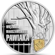 10 zł Pamięci więźniów warszawskiego Pawiaka 2024 r.