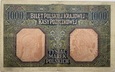 Banknot 1000 marek polskich 1916 r. stan +4