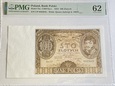 100 złotych 1934 r. PMG 62 
