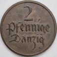 2 fenigi 1937 Wolne Miasto Gdańsk